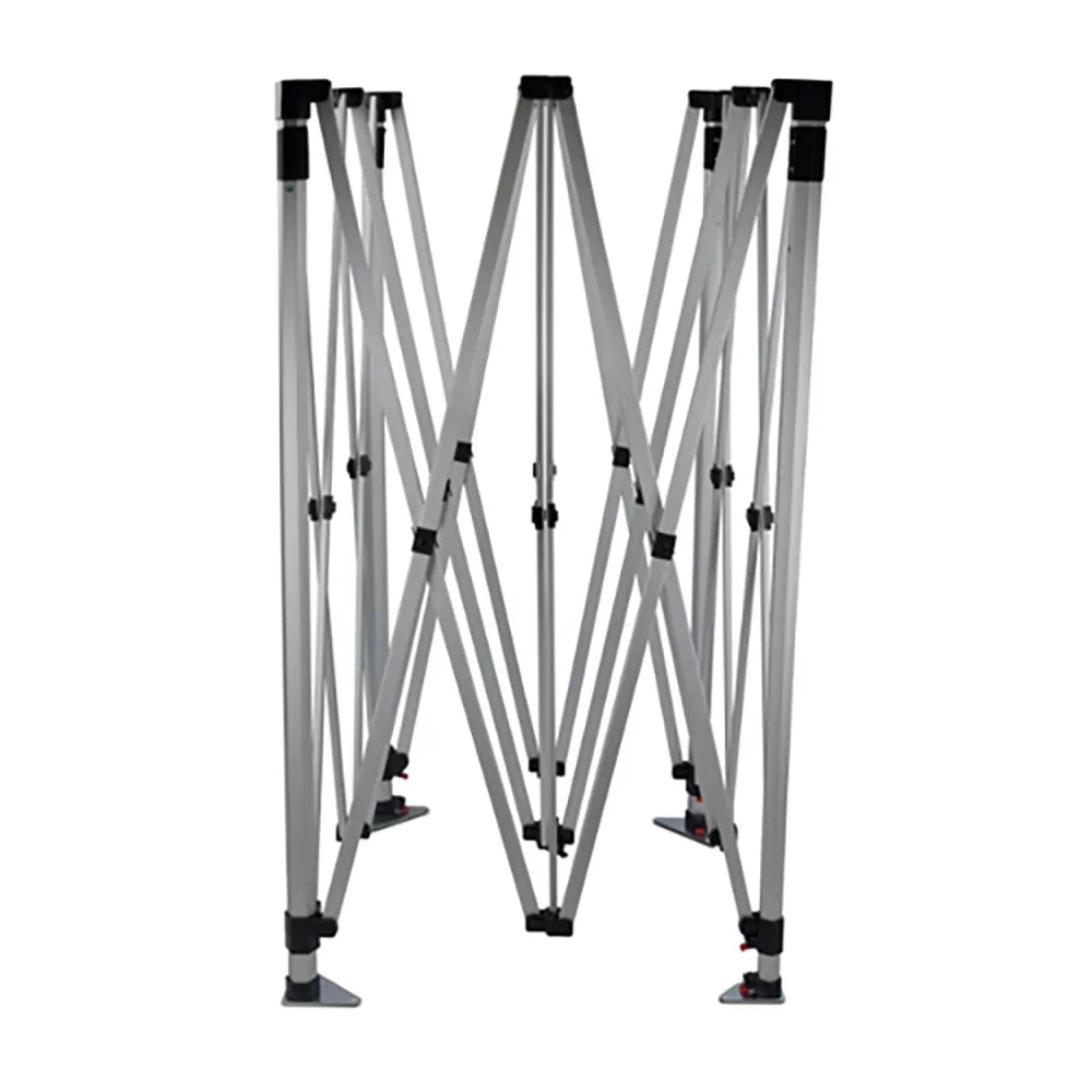 Expandable aluminum pop-up canopy tent frame