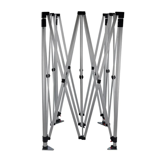 Expandable aluminum pop-up canopy tent frame