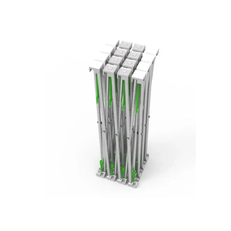8' Fabric Pop Up Display  (Curve) - Soardist